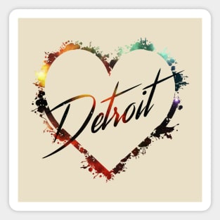 I Love Detroit Magnet